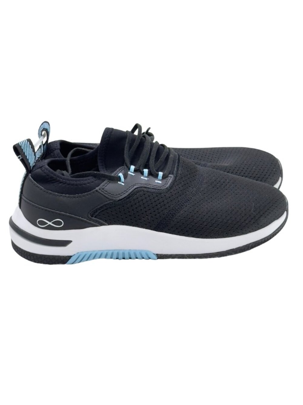 INFINITY Women's Black Blue Nurse's Sneakers Mesh Upper Lightweight Size 8.5 - Picture 5 of 10
